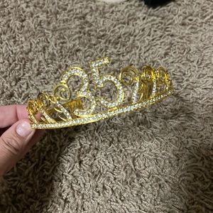 35th Birthday Crown